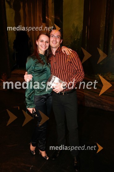 Uroš Hudernik in Tijuana Križman Hudernik, balerinaPremiera baleta Giselle v SNG Maribor