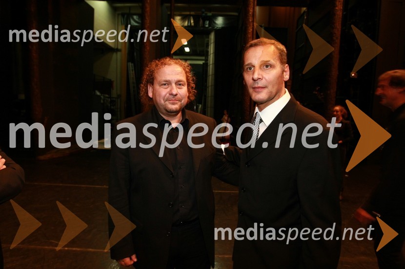 Darko Brlek, direktor Festivala Ljubljana in Danilo Rošker, direktor SNG MariborPremiera baleta Giselle v SNG Maribor