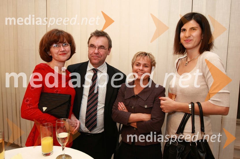 Mag. Zdravko Luketič, predsednik MO NSi Maribor in soproga Hilda Luketič, dr. Alenka Šverc, NSi in ...Premiera baleta Giselle v SNG Maribor