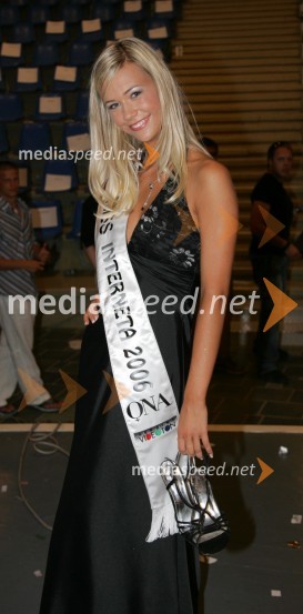 Kristina Kuhelj, Miss interneta 2006Miss Slovenije 2006, finalni izbor