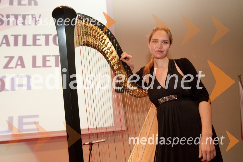Tina Žerdin, harfistkaAtlet leta 2010