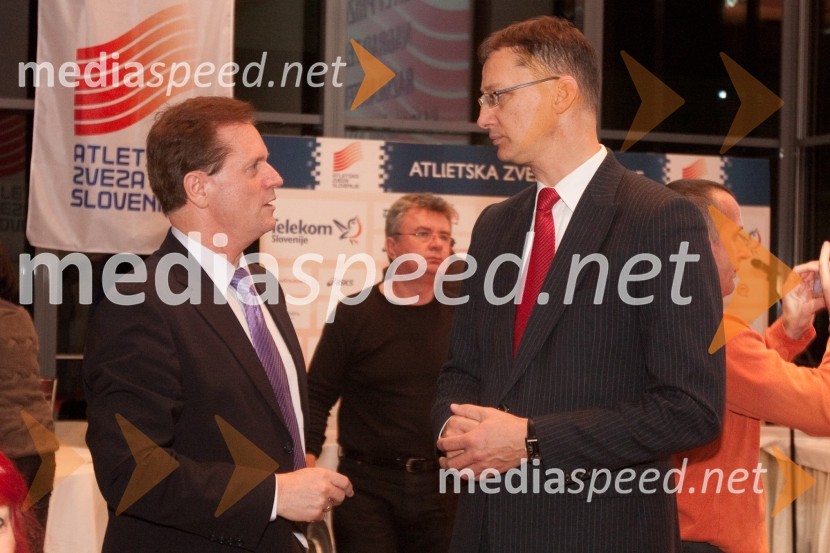 ... in Igor Lukšič, minister za šolstvo in športAtlet leta 2010