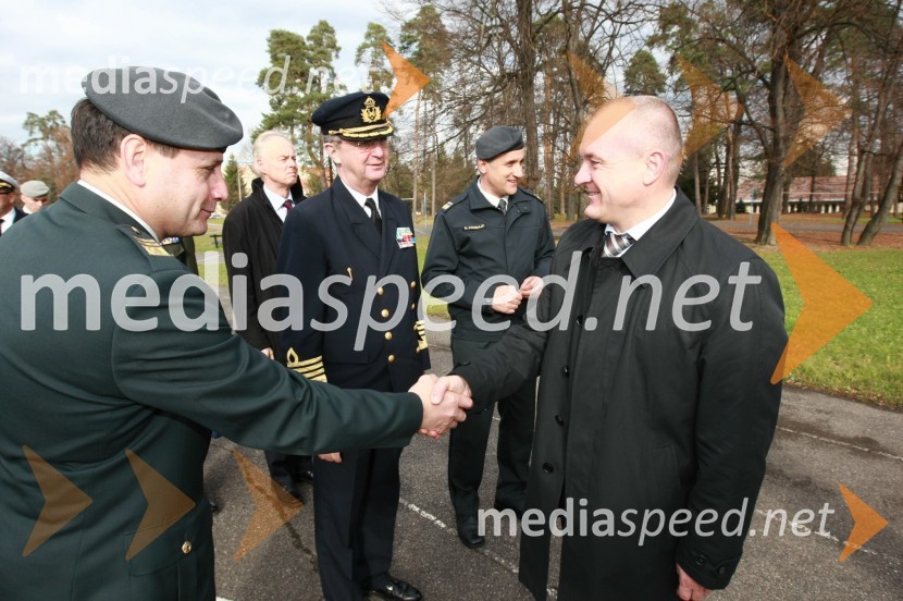 Generalmajor mag. Alojz Šteiner, načelnik Generalštaba Slovenske vojske in Franc Kangler, župan Mestne občine MariborGeneral Håkan Syren na obisku v Mariboru