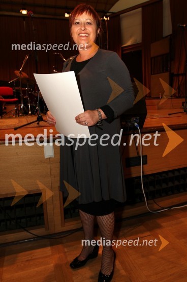 Tatjana Pirc, odgovorna urednica prvega programa Radia SlovenijaFestival Slovenskega šansona 2010