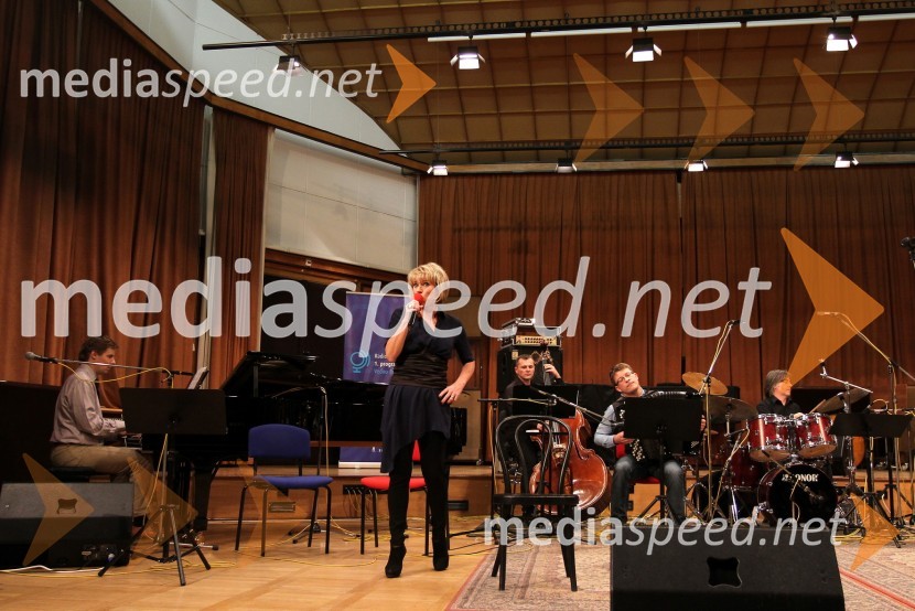 Tarek Yamani, klavir, Romana Krajnčan, pevka, Goran Rukavina, kontrabas, Gašper Primožič, harmonika in Kristijan Krajnčan, bobniFestival Slovenskega šansona 2010
