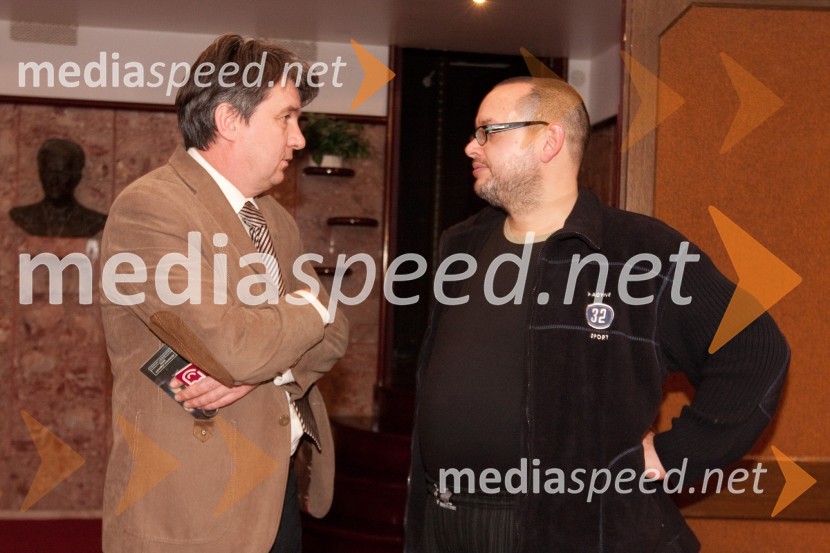 Jožef Školč, politik in Maks Soršak, Moderna galerijaJakob Ruda, premiera