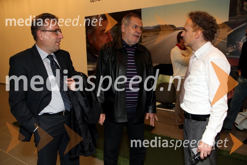 Miroslav Prešern, Milan Terpin in Dejan Boštjančič, BMW Selmar d.o.o.Salon Selmar predstavil novi BMW X3
