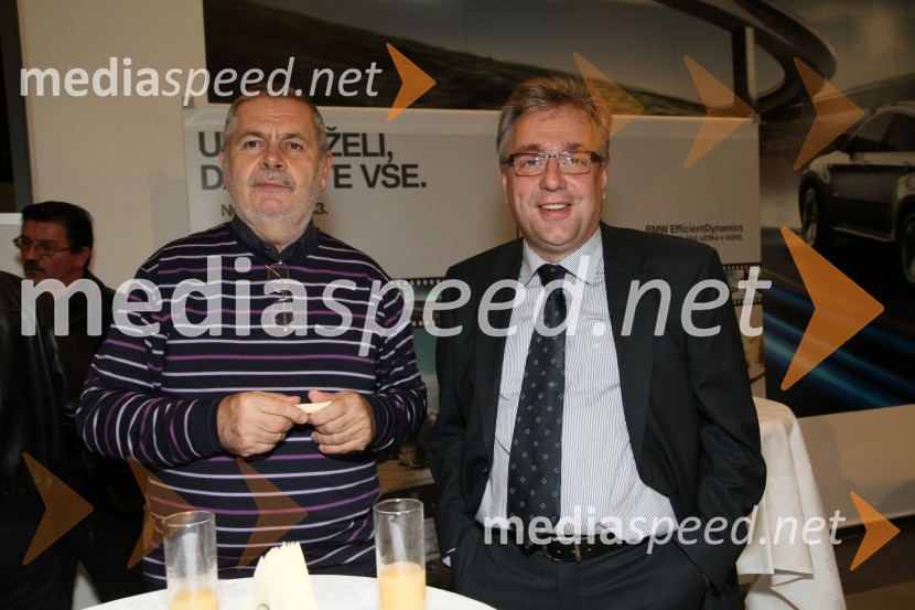 Milan Terpin in Miroslav PrešernSalon Selmar predstavil novi BMW X3