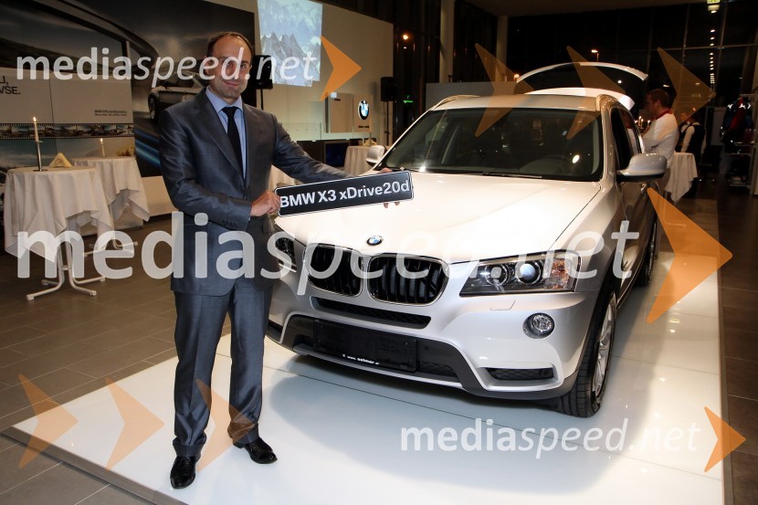 Uroš Seles, direktor BMW Selmar d.o.o.Salon Selmar predstavil novi BMW X3