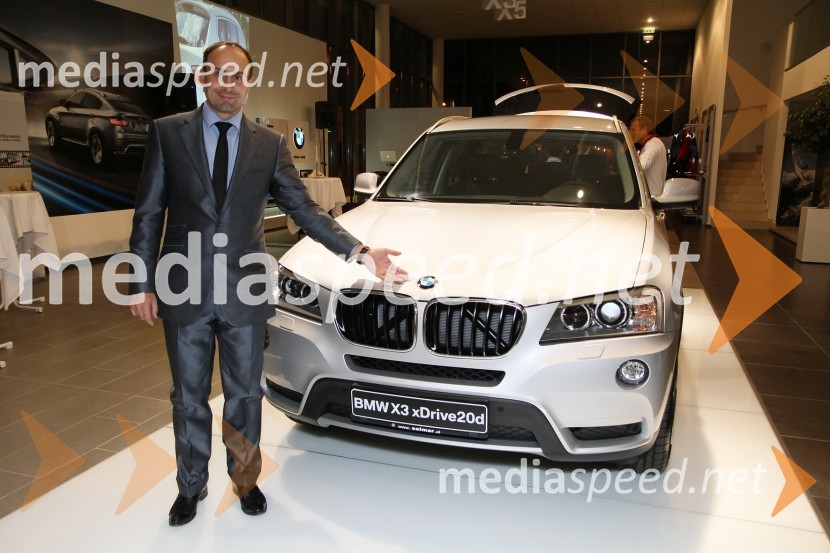 Uroš Seles, direktor BMW Selmar d.o.o.Salon Selmar predstavil novi BMW X3