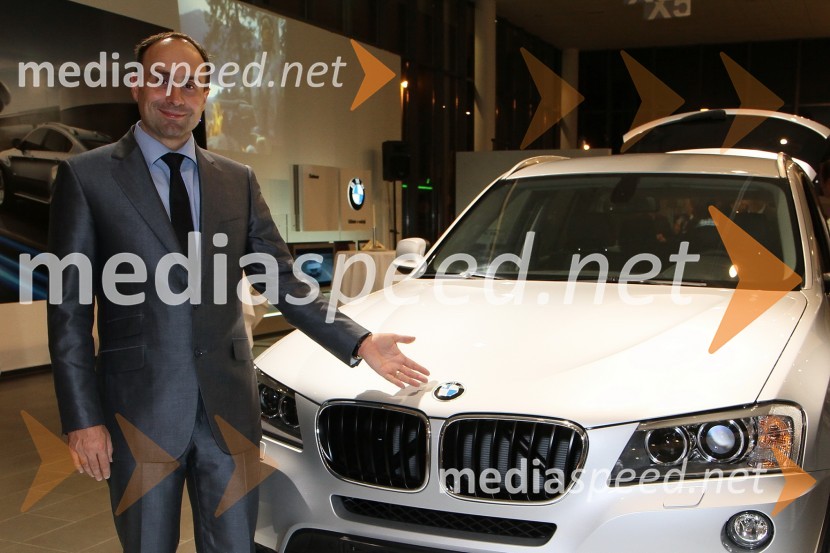 Uroš Seles, direktor BMW Selmar d.o.o.Salon Selmar predstavil novi BMW X3