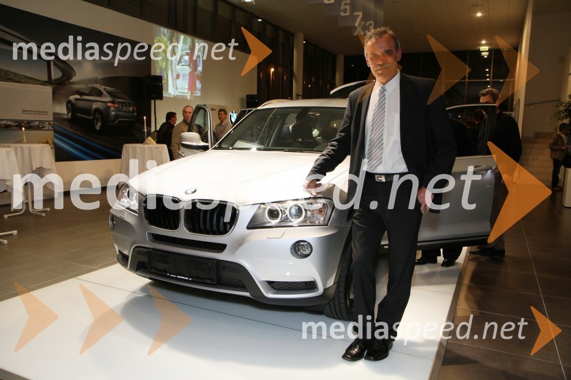 Jože Lobnik, direktor Otip d.o.o.Salon Selmar predstavil novi BMW X3