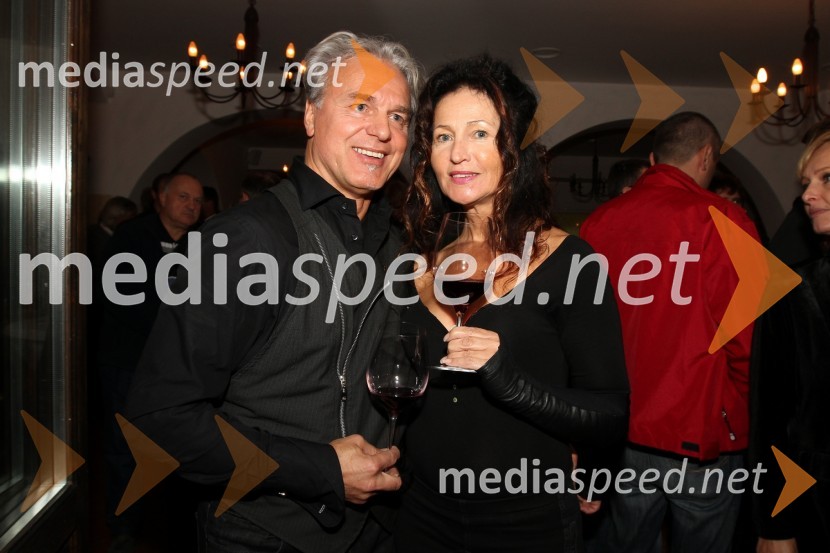 Boris Traunšek in Rosvita Toplak1.obletnica gostilne Katrca