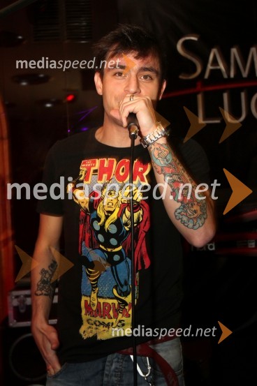 Omar Naber, glasbenikKoncert Samuel Lucas