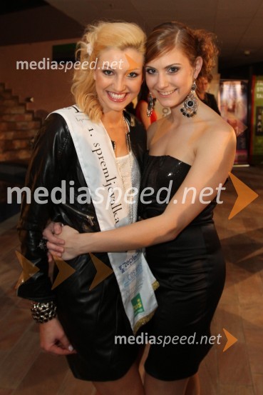 Nastja Breg, prva spremljevalka Lepe sosede 2010 in Kristina Kurent, Lepa soseda 2009Lepa soseda 2010 je postala Tina Starc