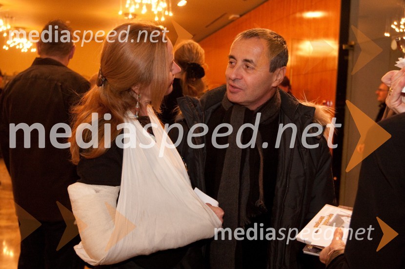 Vesna Jevnikar, igralka in Vladimir Koželj, arhitektMačka na vroči pločevinasti strehi, premiera v MGL