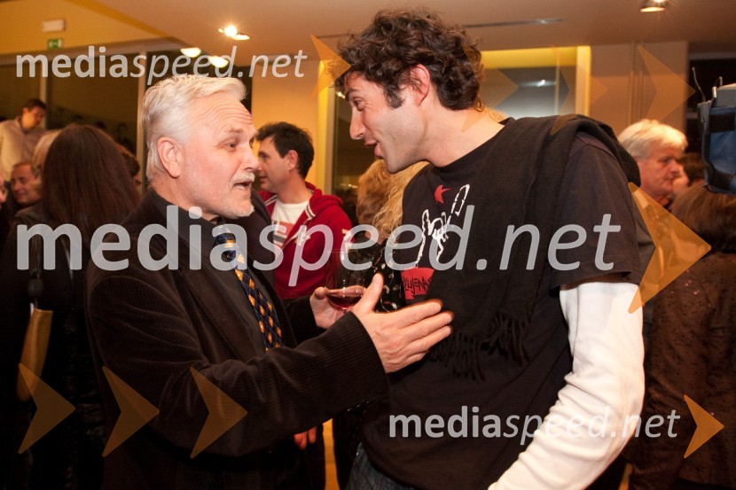 Niko Goršič, igralec, publicist in Dejan Pevčevič, igralecMačka na vroči pločevinasti strehi, premiera v MGL