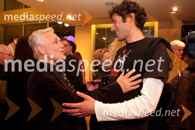 Niko Goršič, igralec, publicist in Dejan Pevčevič, igralecMačka na vroči pločevinasti strehi, premiera v MGL