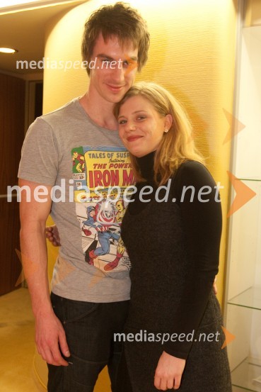 Jure Henigman, igralec in Jana Zupančič, igralkaMačka na vroči pločevinasti strehi, premiera v MGL