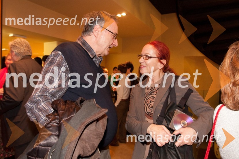 	Jožica Avbelj, igralka in soprog Lado KraljMačka na vroči pločevinasti strehi, premiera v MGL