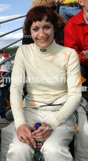 Asja Zupanc, voznica rallyja in nekdanja prvakinja v pokalu Fiat SeicentoRally Hella saturnus Škoda
