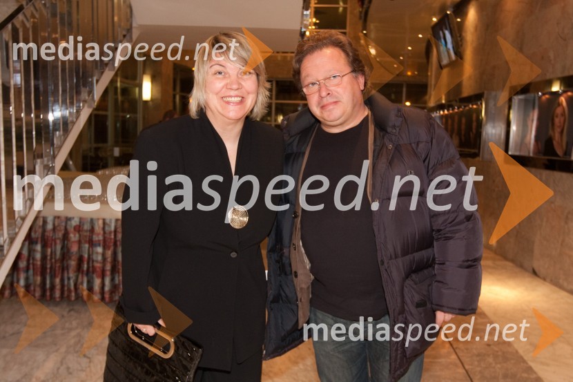 Ira Ratej, umetniška vodja in Jaša Jamnik, igralec, režiserSovražnik ljudstva, premiera v SNG Nova Gorica