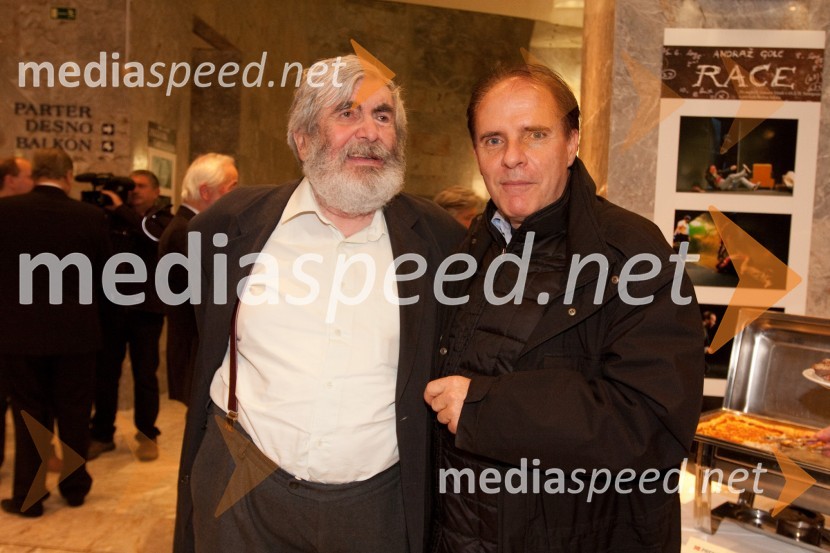 Polde Bibič, igralec in Milan Vodopivec, igralecSovražnik ljudstva, premiera v SNG Nova Gorica