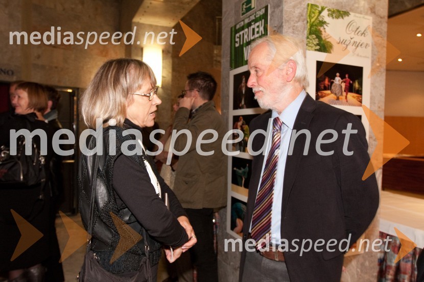 Minu Kjuder, igralka in Janez Povše, režiserSovražnik ljudstva, premiera v SNG Nova Gorica