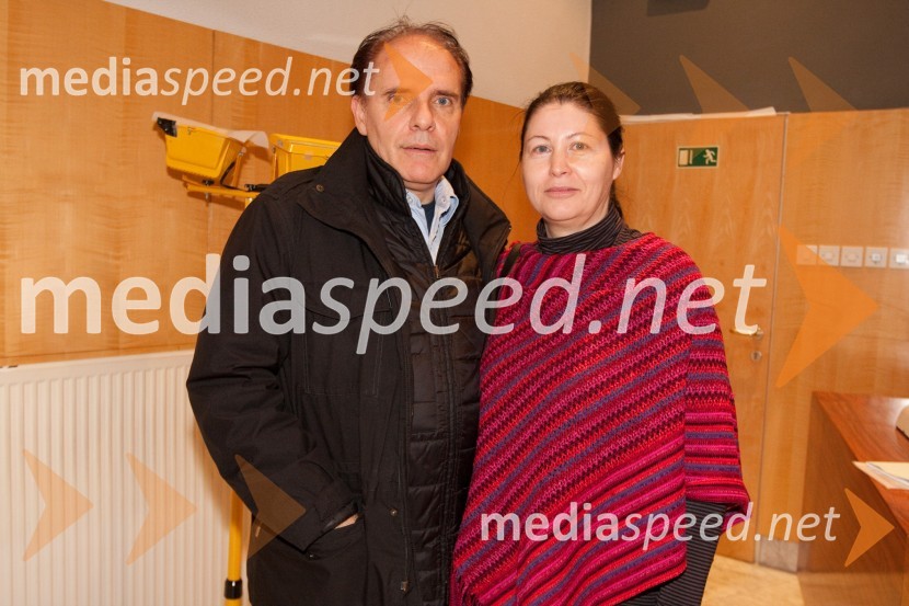 Milan Vodopivec, igralec s soprogo RuthSovražnik ljudstva, premiera v SNG Nova Gorica