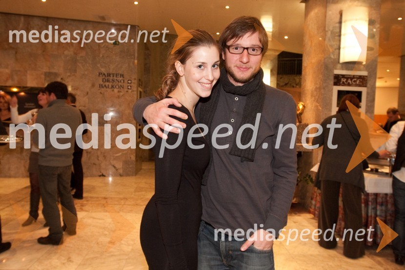 Nina Rakovec, igralka in Andrej Jus, režiserSovražnik ljudstva, premiera v SNG Nova Gorica