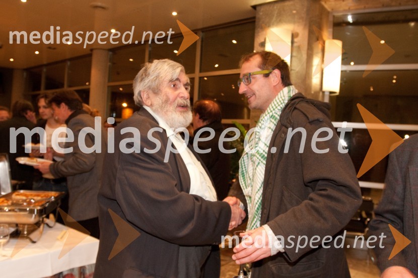 Polde Bibič, igralec in Blaž Valič, igralecSovražnik ljudstva, premiera v SNG Nova Gorica