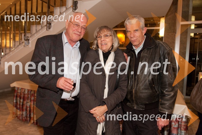 Bine Matoh, igralec, Minu Kjuder, igralka in Ivo Barišič, igralecSovražnik ljudstva, premiera v SNG Nova Gorica