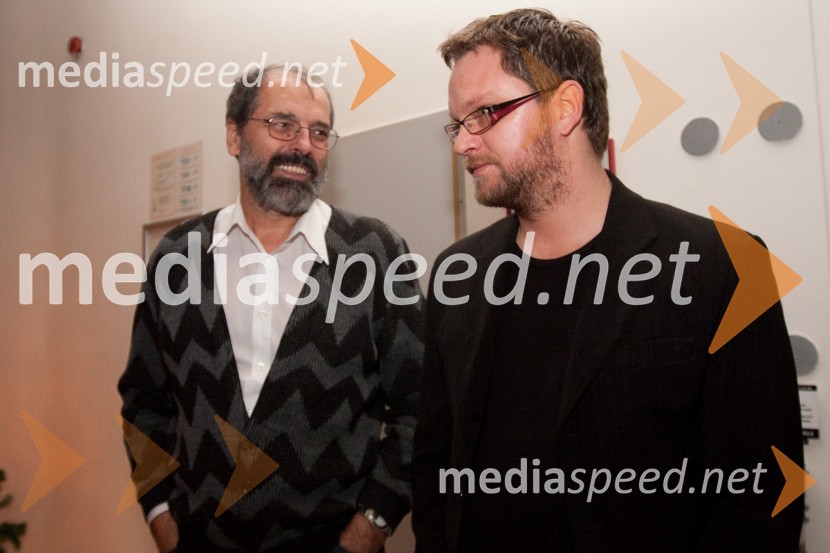 Igor Kadunc, direktor Filmskega sklada in Jurij Zrnec, igralecPodelitev Zlate role ustvarjalcem filma Gremo mi po svoje