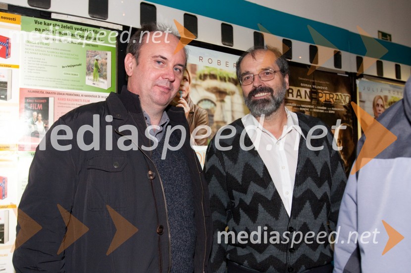 Danijel Hočevar, glavni producent ter direktor Vertigo/Emotionfilm
in Igor Kadunc, direktor Filmskega skladaPodelitev Zlate role ustvarjalcem filma Gremo mi po svoje