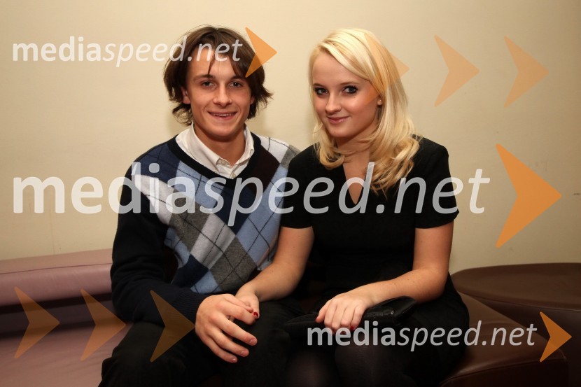 Rok Korošec in Nina Golob ŽvajkerDobrodelna dražba Rotaract cluba Maribor