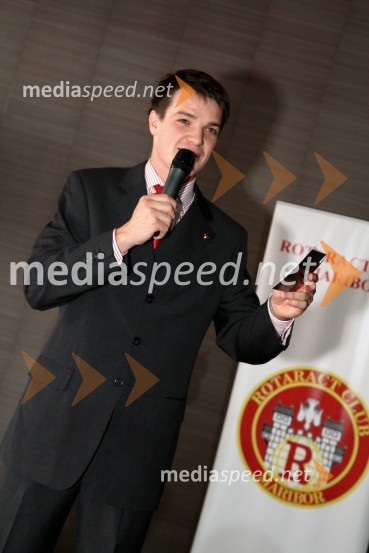 Mitja Šeško, predsednik Rotaract club MariborDobrodelna dražba Rotaract cluba Maribor