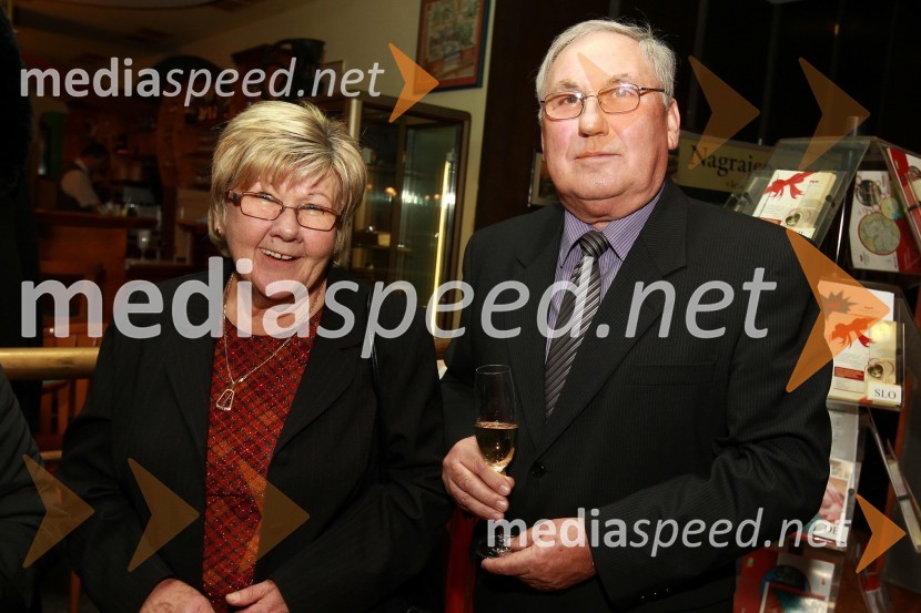 Peter Cvetkovič in soprogaDobrodelni Miklavžev koncert Big benda Glasbene šole Gornja Radgona z Otom Pestnerjem