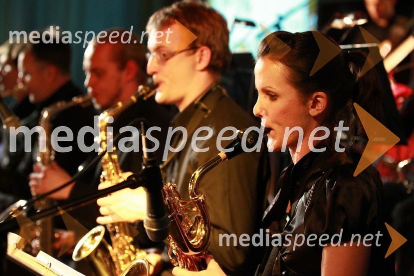 	Sekcija saksofonistov Big BendaDobrodelni Miklavžev koncert Big benda Glasbene šole Gornja Radgona z Otom Pestnerjem