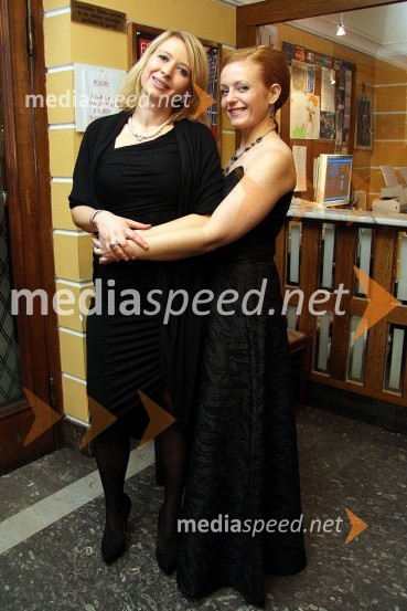 Tatjana Doma, dramaturginja SLG Celje in mag. Tina Kosi, upravnica SLG Celje 	 
60 let Slovenskega ljudskega gledališča Celje