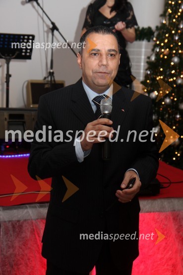 Medhat Youssef, generalni direktor Austria Trend hotelSvečana prednovoletna zabava Agencije Ekskluzivno ter predstavitev koledarja Ledenovroče 2011