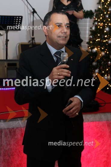 Medhat Youssef, generalni direktor Austria Trend hotelSvečana prednovoletna zabava Agencije Ekskluzivno ter predstavitev koledarja Ledenovroče 2011