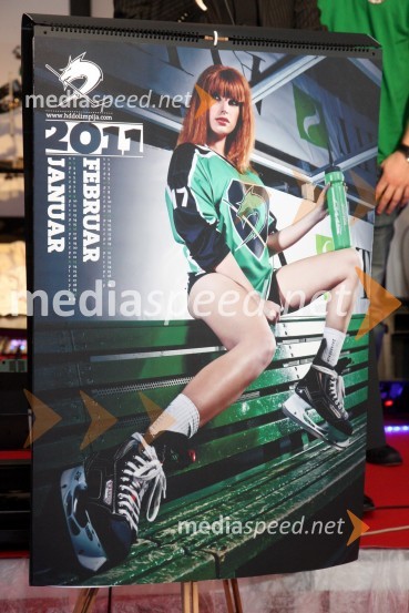 Karin Škufca, manekenkaSvečana prednovoletna zabava Agencije Ekskluzivno ter predstavitev koledarja Ledenovroče 2011