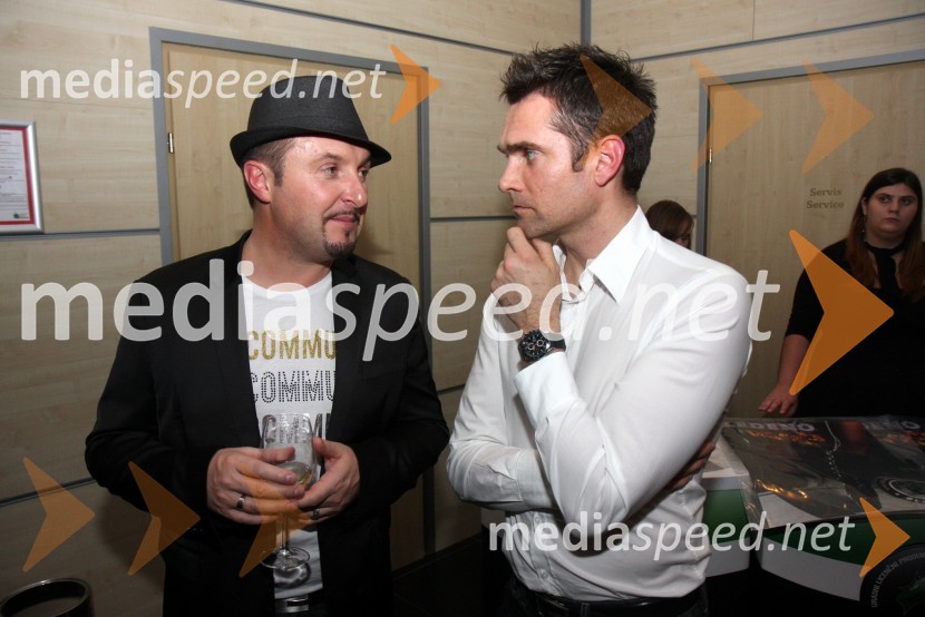 Frenk Nova, glasbenik in Gorazd Kocbek, Oljarna KocbekSvečana prednovoletna zabava Agencije Ekskluzivno ter predstavitev koledarja Ledenovroče 2011