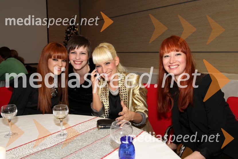 Nina Pušlar, Nuška Drašček, Alya, pevke in ...Svečana prednovoletna zabava Agencije Ekskluzivno ter predstavitev koledarja Ledenovroče 2011