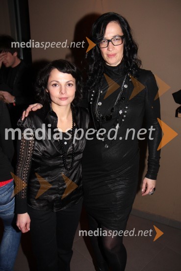 ... in Sanja Veličkovič, modna oblikovalkaModna revija Strast Art