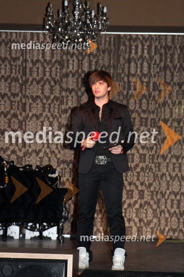 Tibor Golob, voditelj in fotografModna revija Strast Art