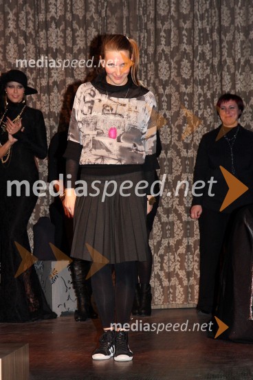 Bojana Kovačič Zemljič, oblikovalka nakitaModna revija Strast Art