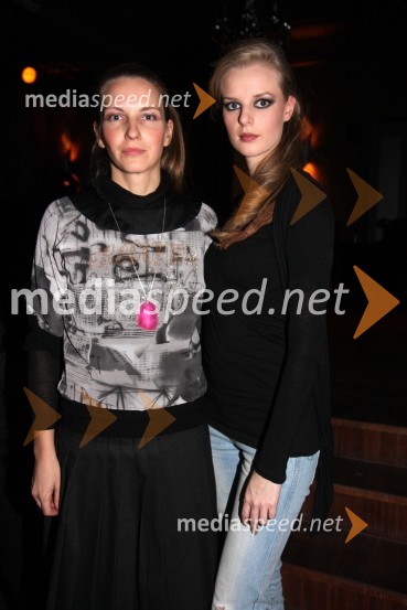 Bojana Kovačič Zemljič, oblikovalka nakita in ..., manekenkaModna revija Strast Art