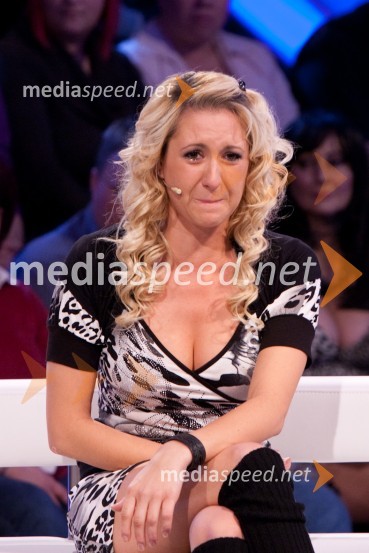 Sandra Auer, pevka in finalistka oddaje Big brother slavnihBig brother slavnih - zmagovalec je Jože Činč