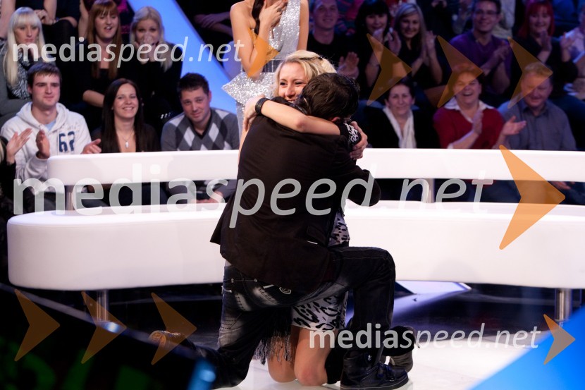 Mišo Kontrec, član skupine Langa in finalist oddaje Big brother slavnih ter Sandra Auer, pevka in finalistka oddaje Big brother slavnihBig brother slavnih - zmagovalec je Jože Činč